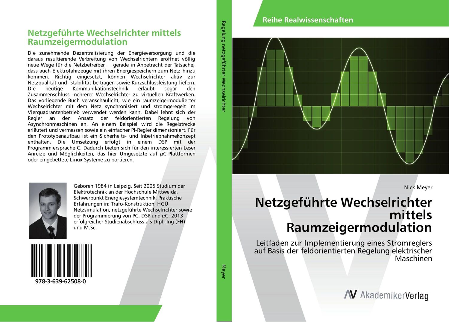 Cover: 9783639625080 | Netzgeführte Wechselrichter mittels Raumzeigermodulation | Nick Meyer