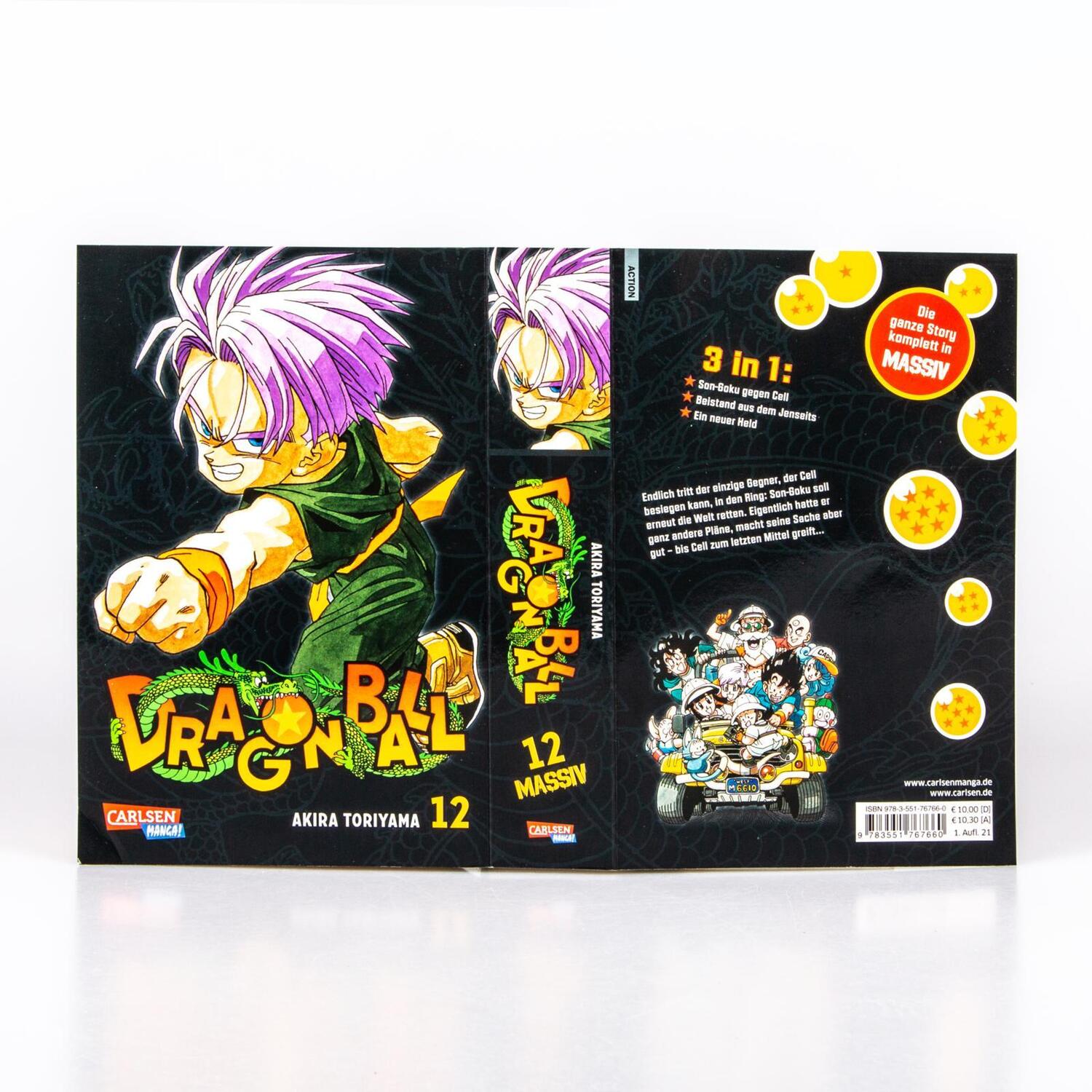 Bild: 9783551767660 | Dragon Ball Massiv 12 | Die Originalserie als 3-in-1-Edition! | Buch