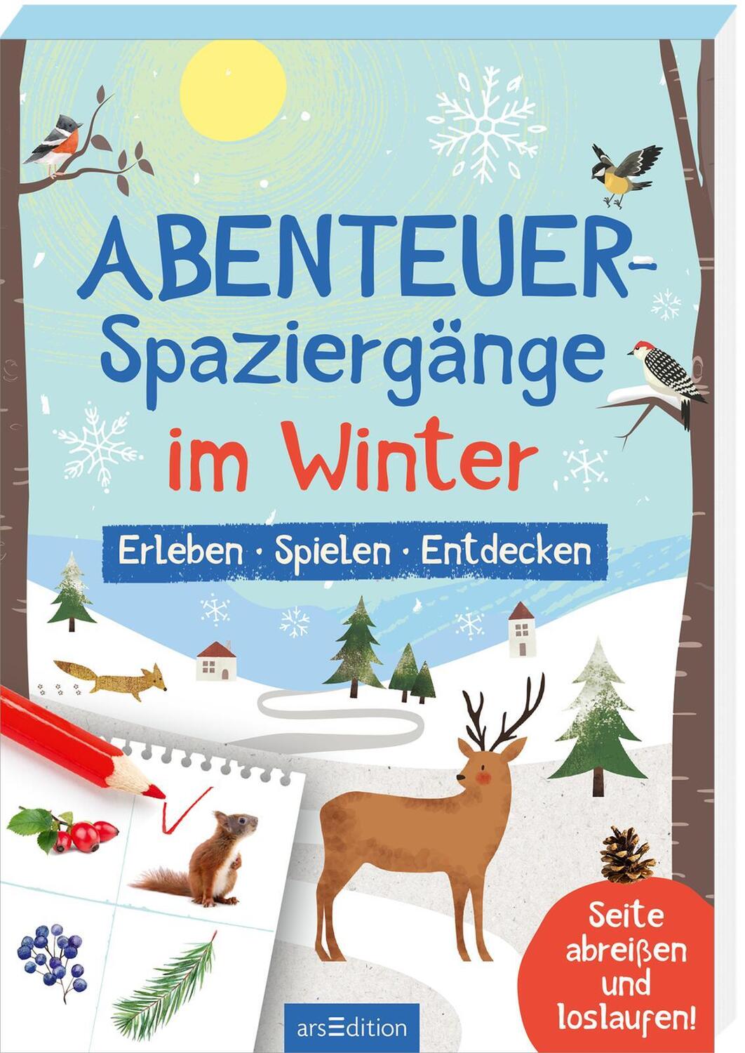 Cover: 9783845853727 | Abenteuer-Spaziergänge Im Winter | Erleben - Spielen - Entdecken