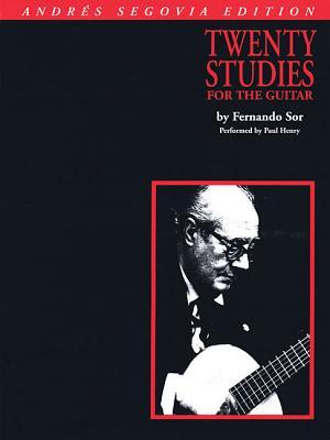 Cover: 9780793504367 | Andres Segovia - 20 Studies for Guitar: Book Only | Fernando Sor