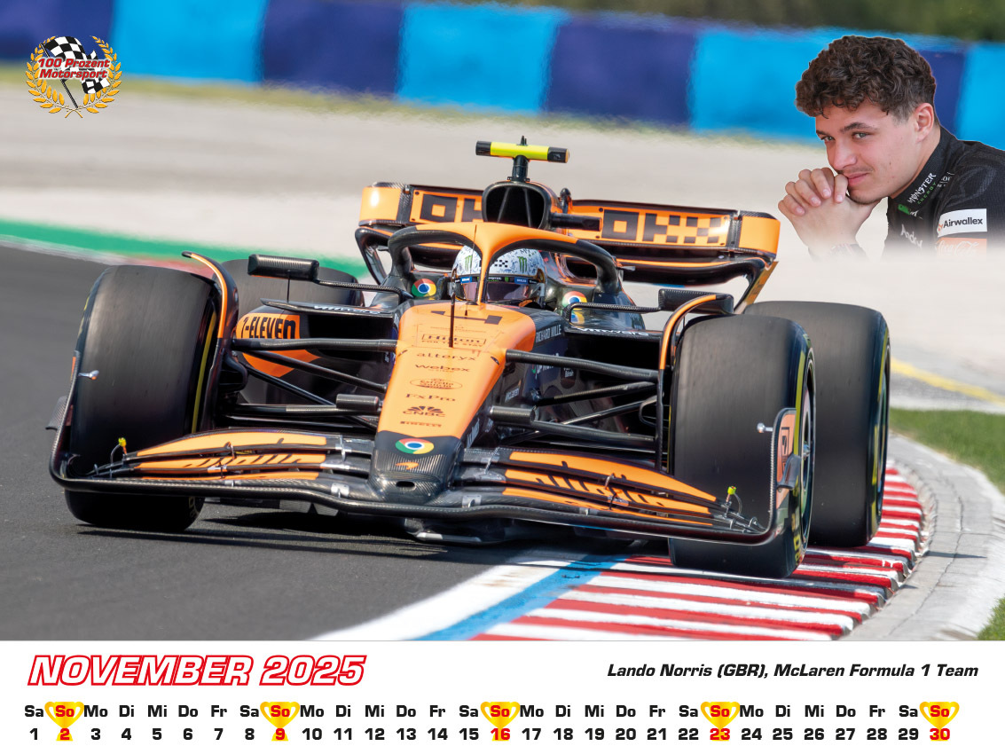 Bild: 9783948794675 | Formel 1 Kalender 2025 | Frank Pommer | Kalender | Deutsch | 2025