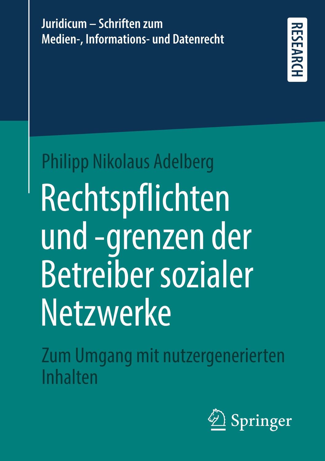 Cover: 9783658293437 | Rechtspflichten und -grenzen der Betreiber sozialer Netzwerke | Buch