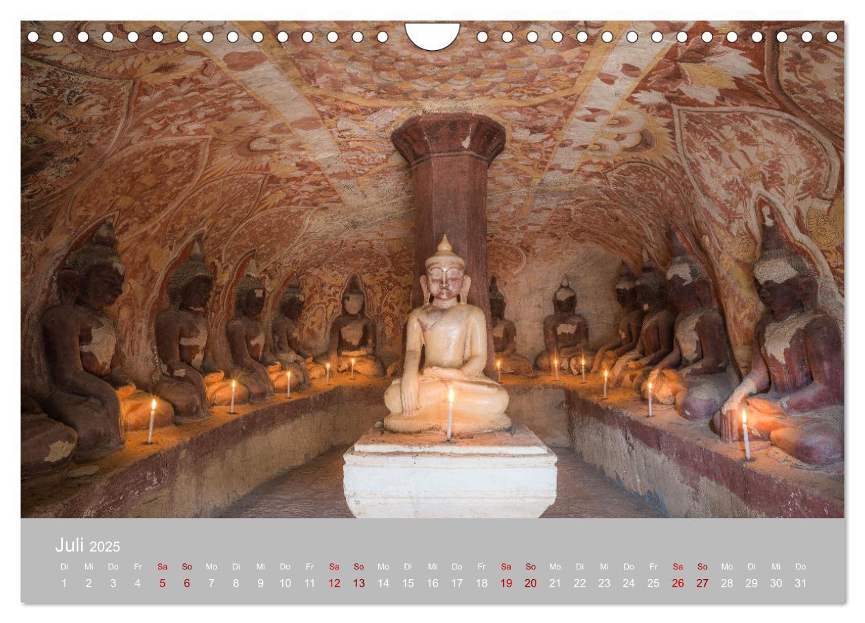 Bild: 9783383984334 | BUDDHA - Ein sanftes Lächeln (Wandkalender 2025 DIN A4 quer),...