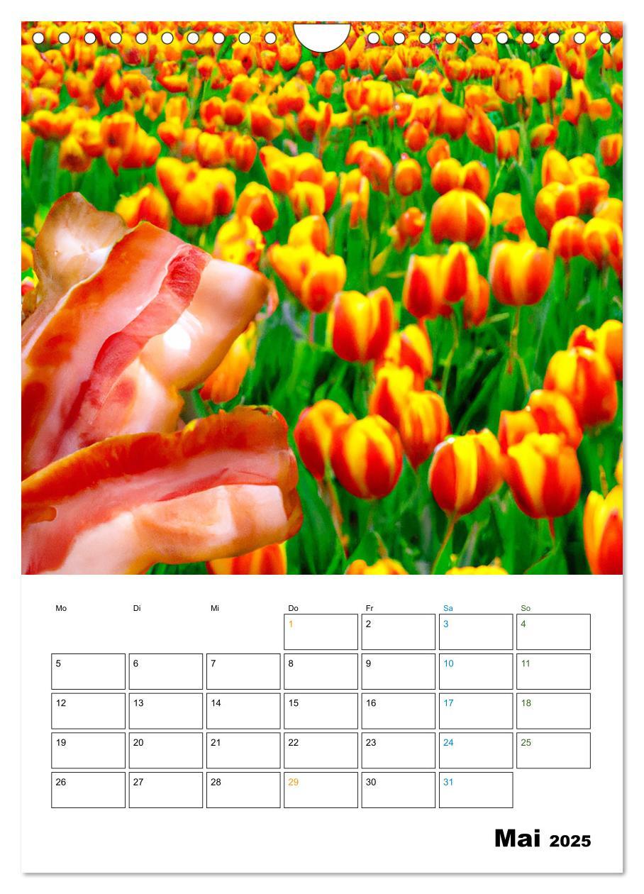 Bild: 9783435886111 | Bacon Kalender - Wir lieben Bacon (Wandkalender 2025 DIN A4 hoch),...