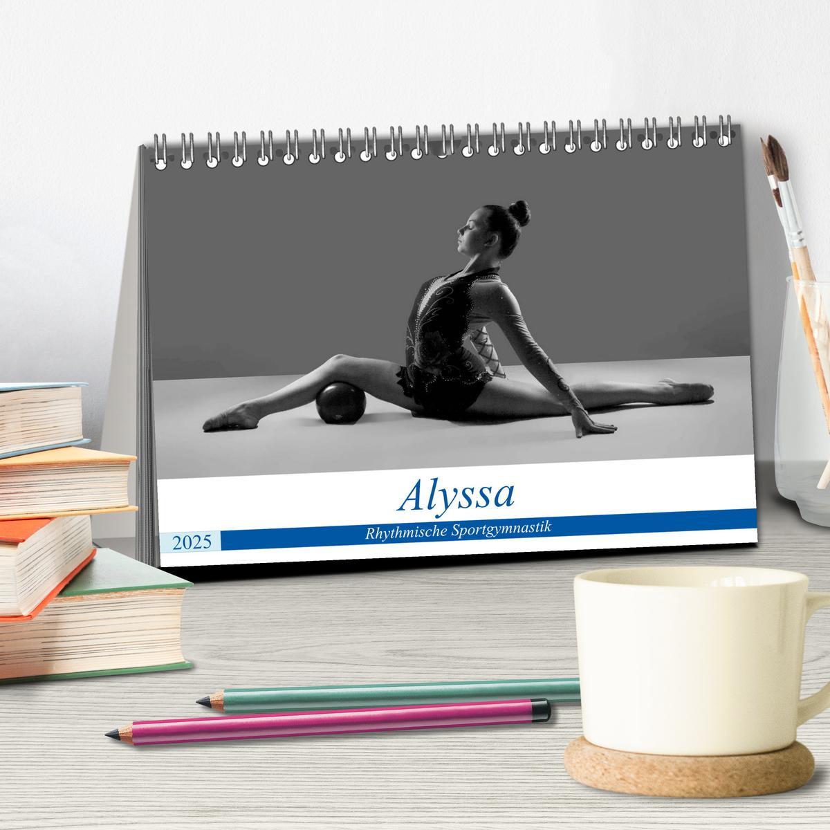 Bild: 9783435263684 | Rhythmisch Sportgymnastik - Alyssa (Tischkalender 2025 DIN A5...