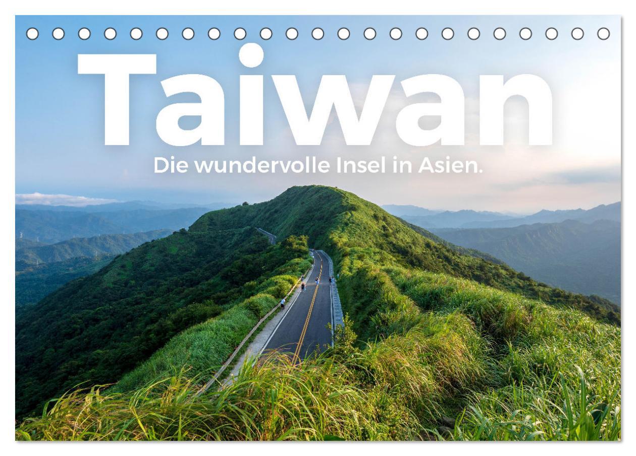 Cover: 9783435004027 | Taiwan - Die wundervolle Insel in Asien. (Tischkalender 2025 DIN A5...