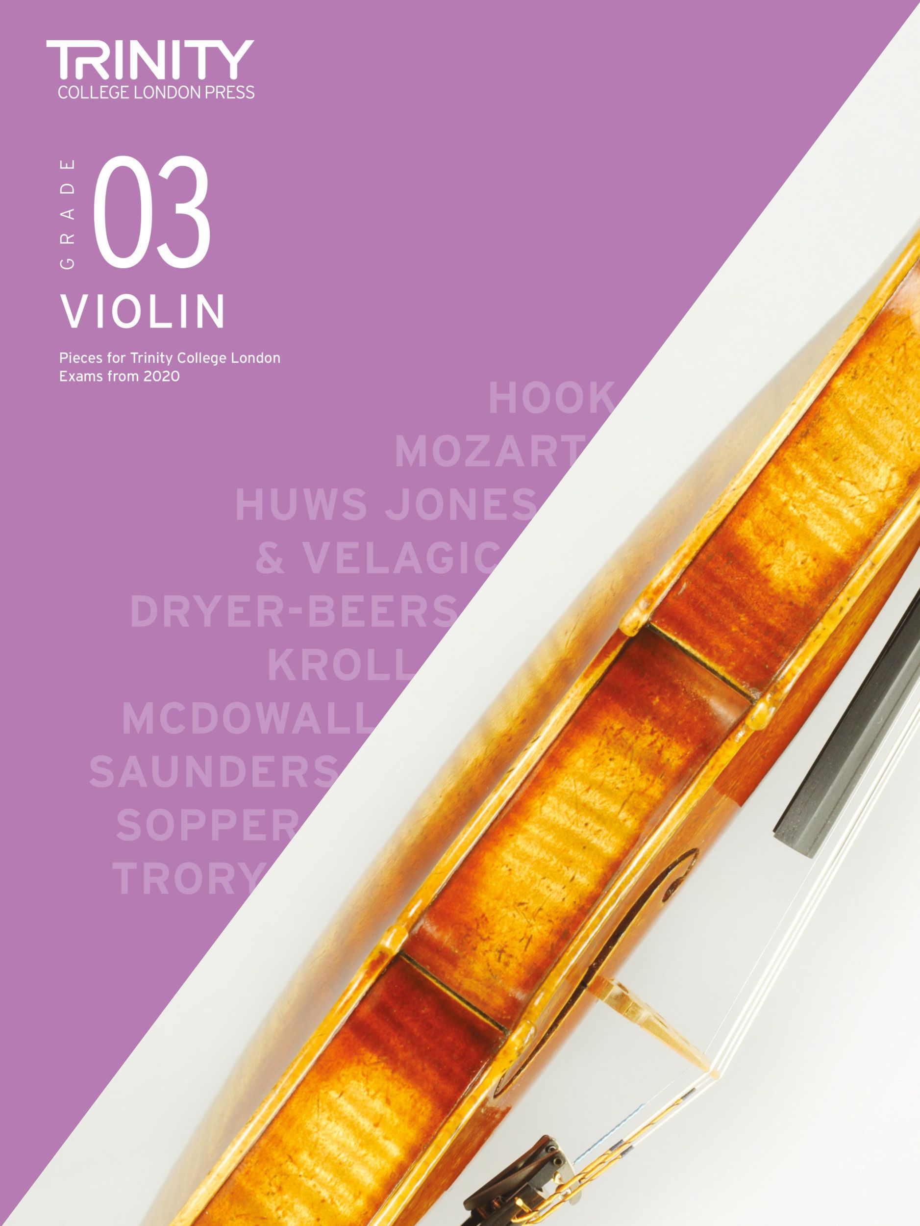 Cover: 9780857368249 | Trinity College London Violin Exam Pieces From 2020: Grade 3 | London