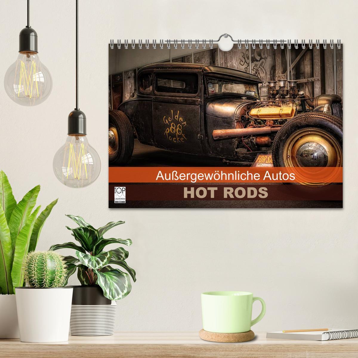 Bild: 9783435665280 | Außergewöhnliche Autos - Hot Rods (Wandkalender 2025 DIN A4 quer),...