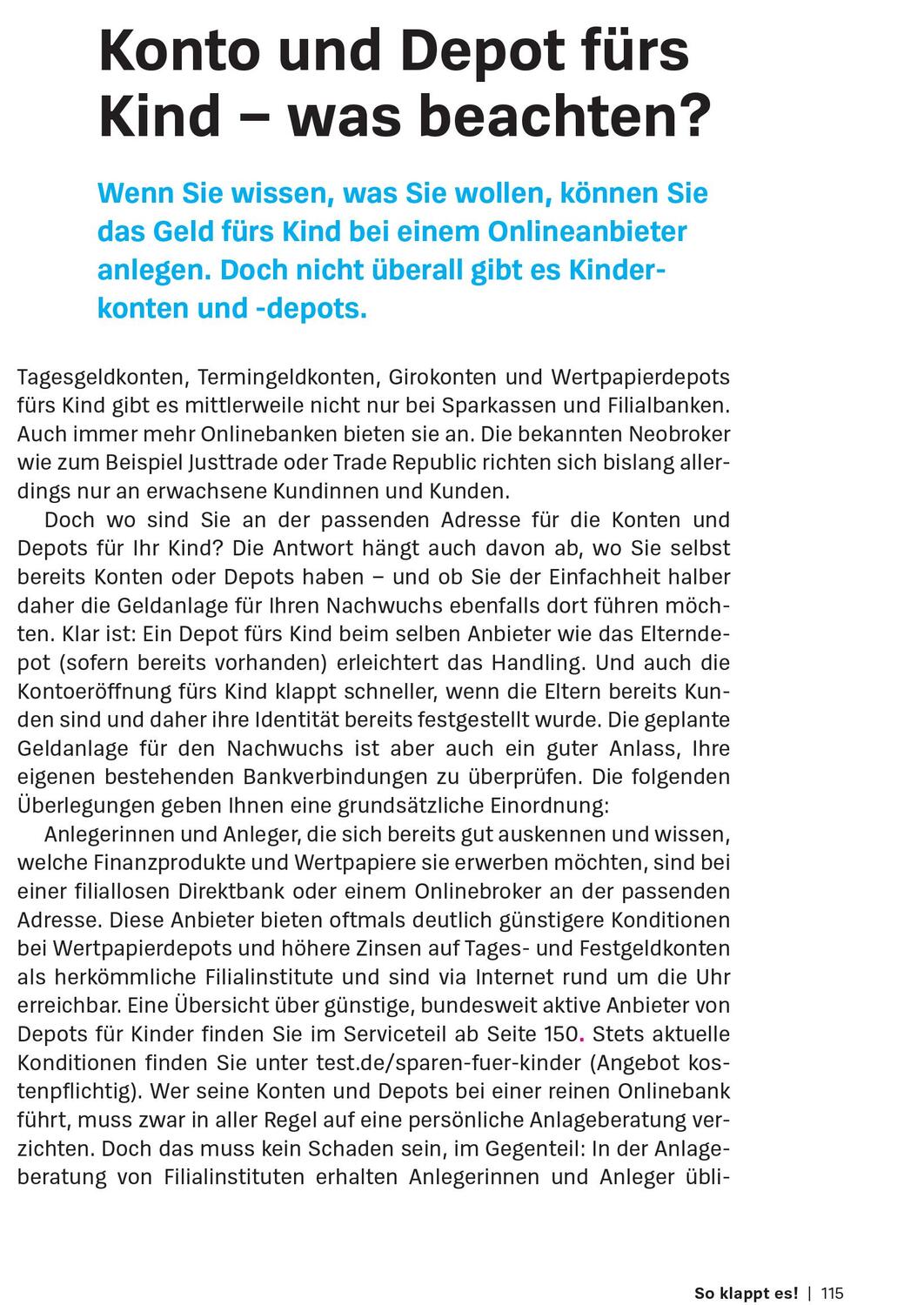 Bild: 9783747107539 | Geld anlegen für Kinder | Brigitte Wallstabe-Watermann (u. a.) | Buch