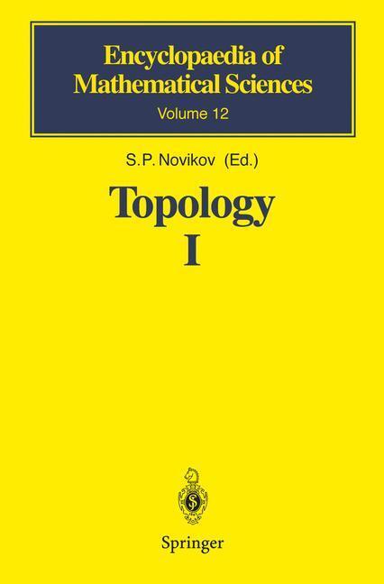 Cover: 9783540170075 | Topology I | General Survey | S. P. Novikov | Buch | v | Englisch