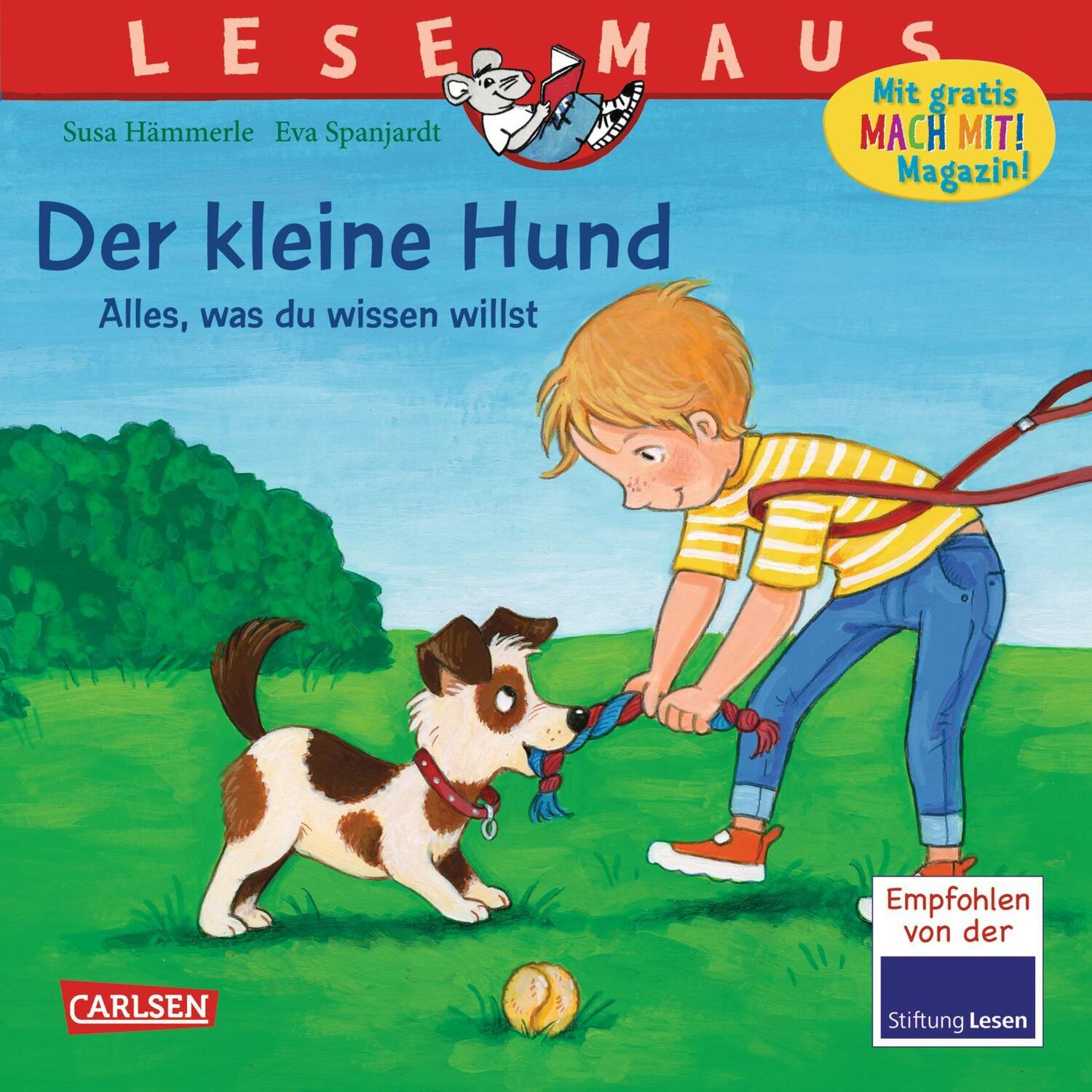 Cover: 9783551080769 | LESEMAUS 176: Der kleine Hund - alles, was du wissen willst | Hämmerle