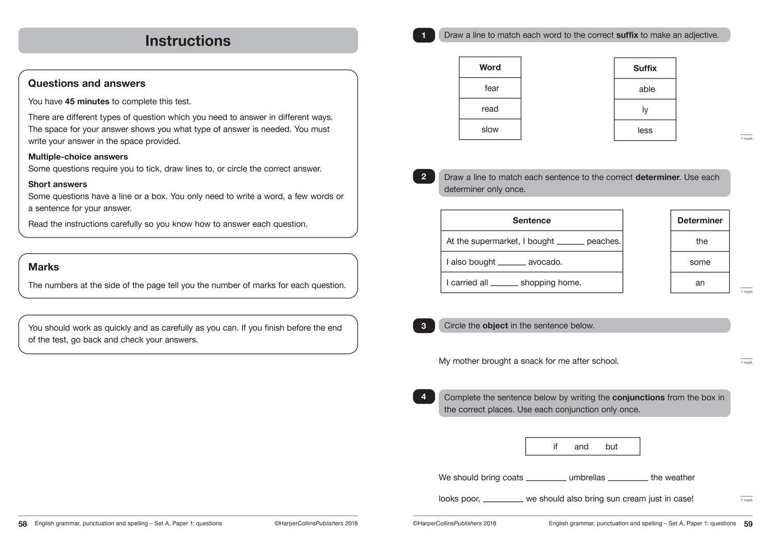 Bild: 9780008384500 | KS2 English Reading, Grammar, Punctuation and Spelling SATs...