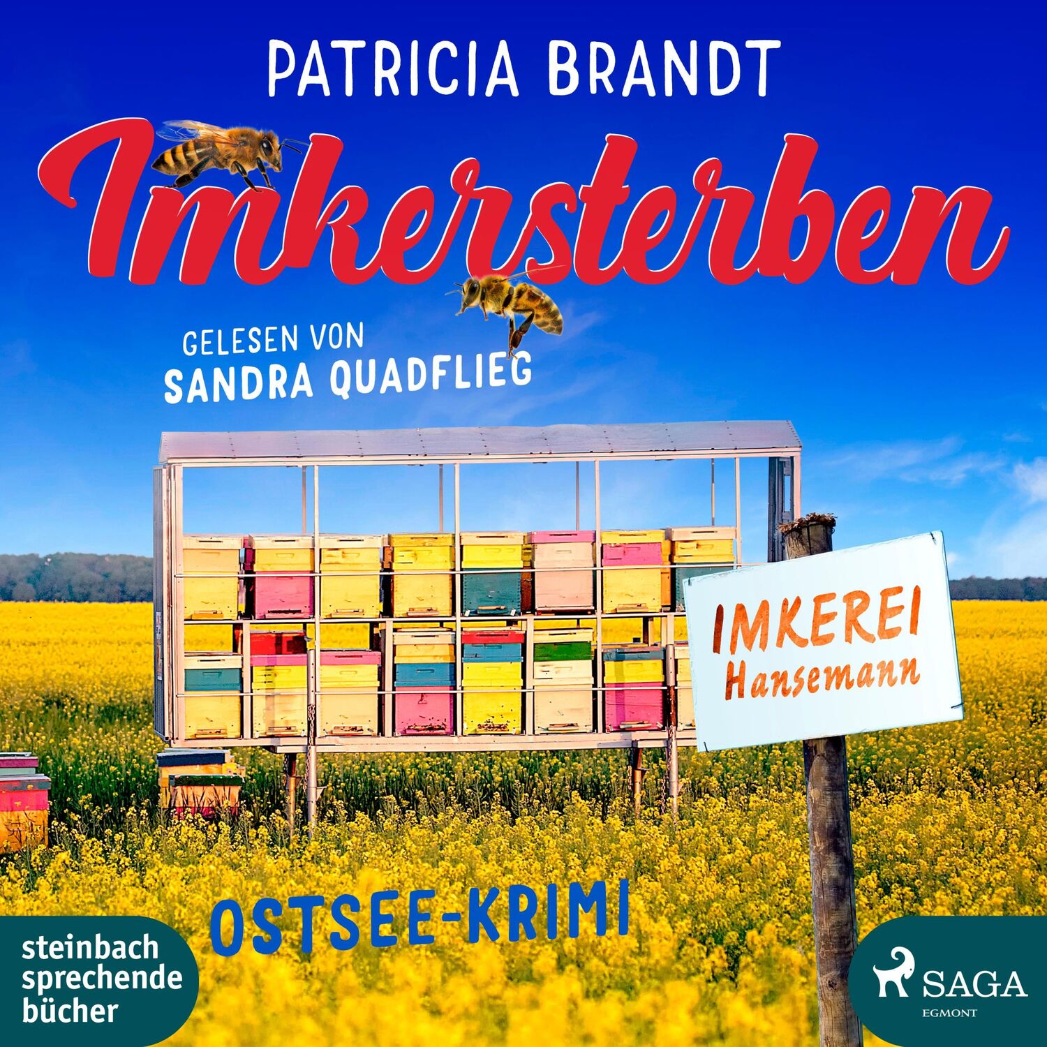 Cover: 9783869746142 | Imkersterben | Kriminalroman | Patricia Brandt | MP3 | 493 Min. | 2021