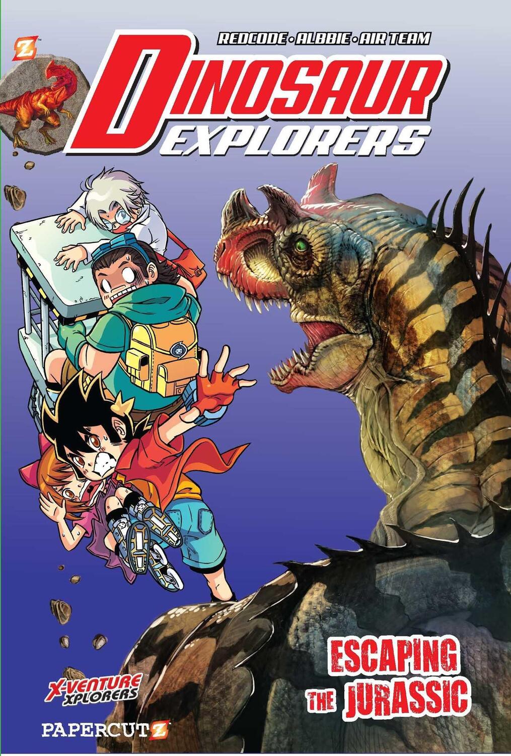 Cover: 9781545804162 | Dinosaur Explorers Vol. 6 | Escaping the Jurassic | Air Team (u. a.)