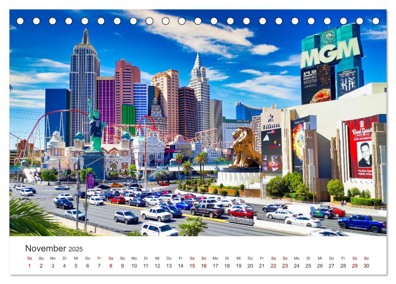 Bild: 9783383917431 | Las Vegas - Die Hauptstadt der Unterhaltung. (Tischkalender 2025...