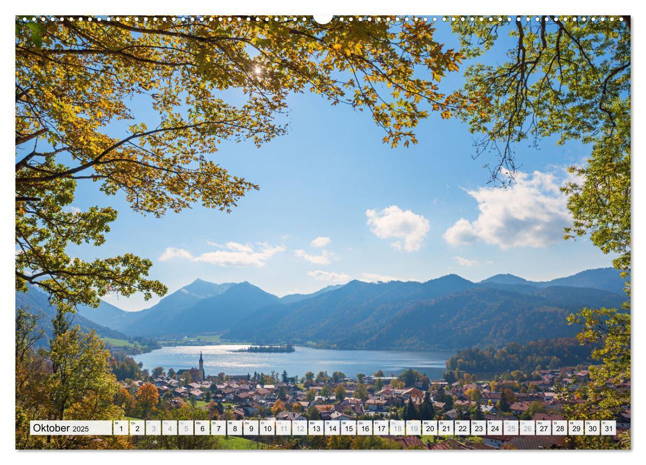 Bild: 9783383786365 | Schliersee-Idylle (Wandkalender 2025 DIN A2 quer), CALVENDO...