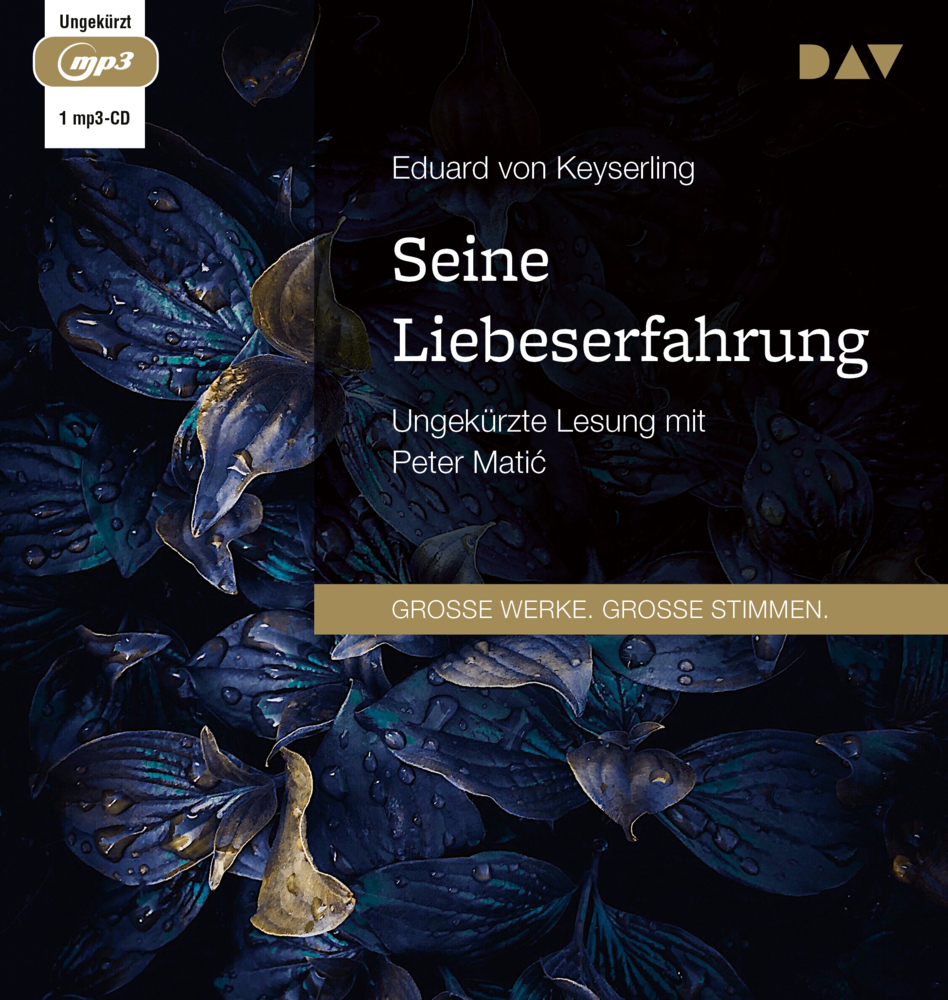 Cover: 9783742427588 | Seine Liebeserfahrung, 1 Audio-CD, 1 MP3 | Eduard von Keyserling | CD