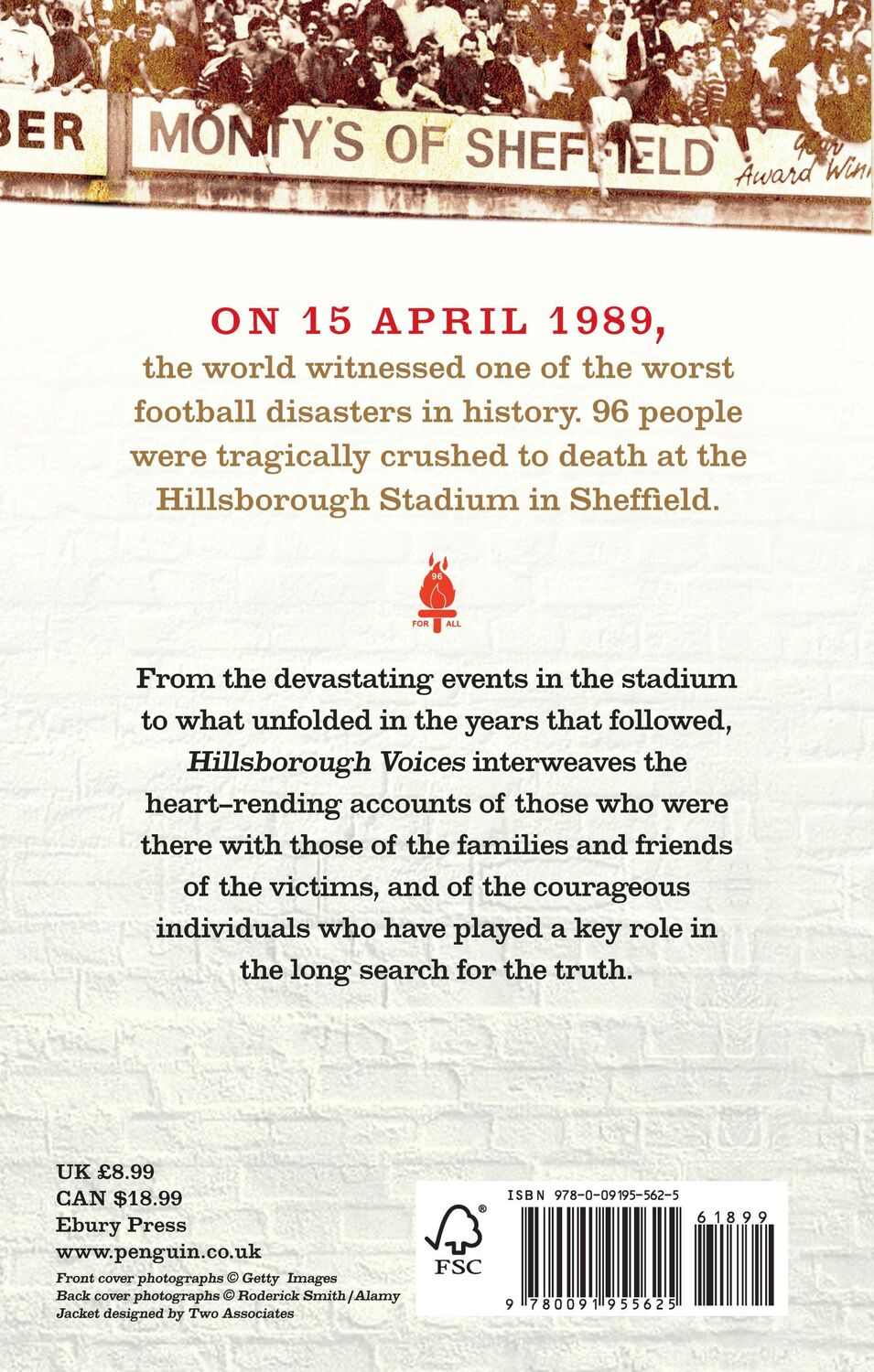 Rückseite: 9780091955625 | Hillsborough Voices | The Real Story Told by the People Themselves