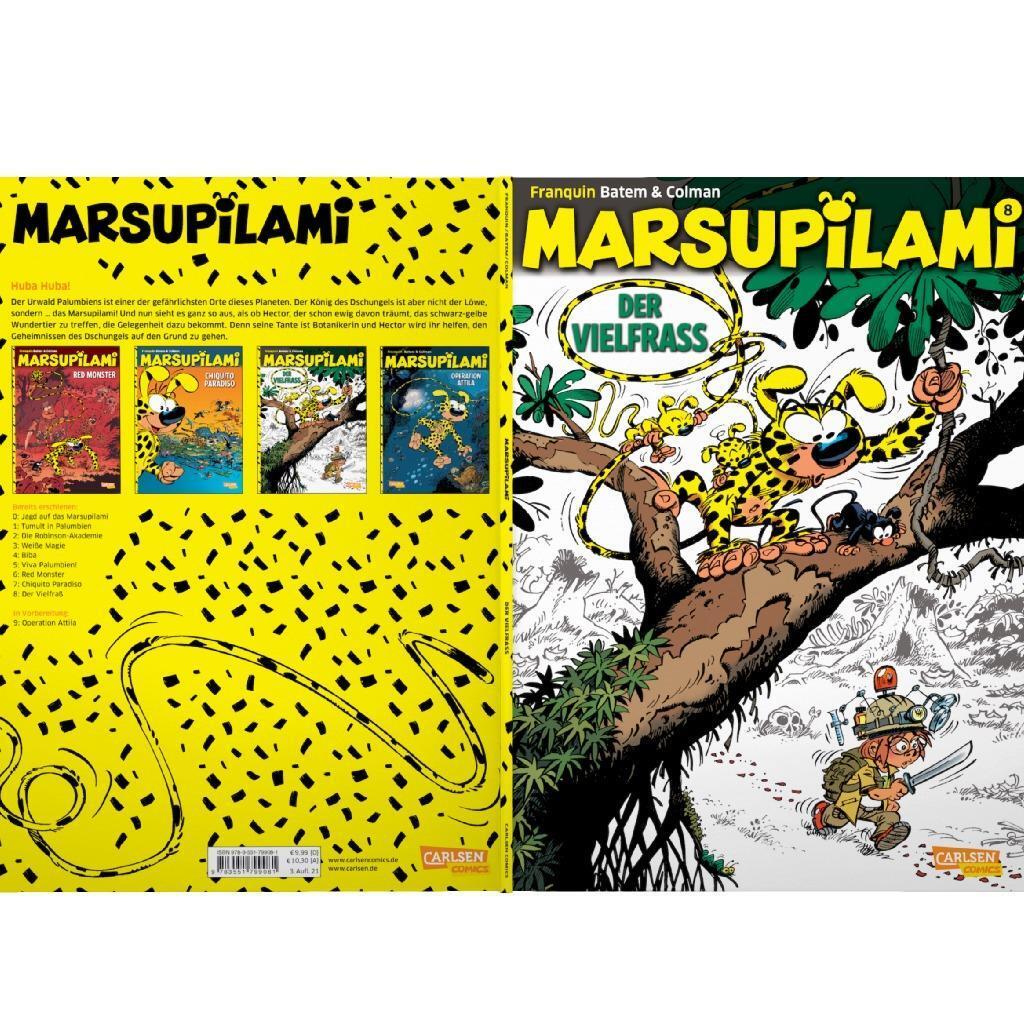 Bild: 9783551799081 | Marsupilami 8: Der Vielfraß | Stéphan Colman (u. a.) | Taschenbuch