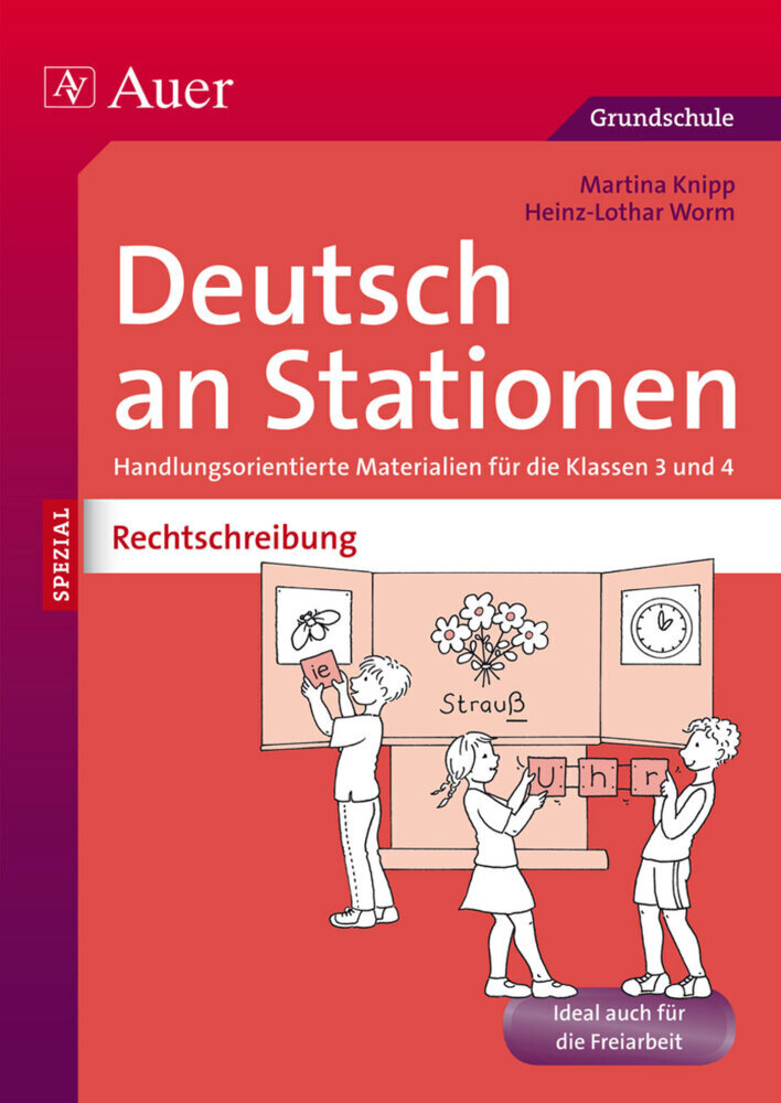 Cover: 9783403068174 | Deutsch an Stationen Spezial: Rechtschreibung 3/4 | Knipp (u. a.)