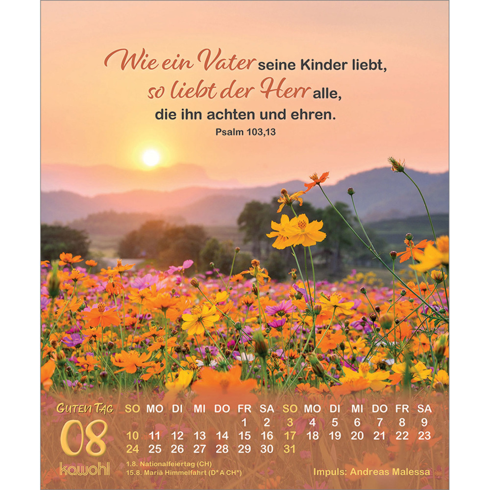 Bild: 9783754816059 | Guten Tag 2025 | Impulse zum Leben | Kalender | 13 S. | Deutsch | 2025