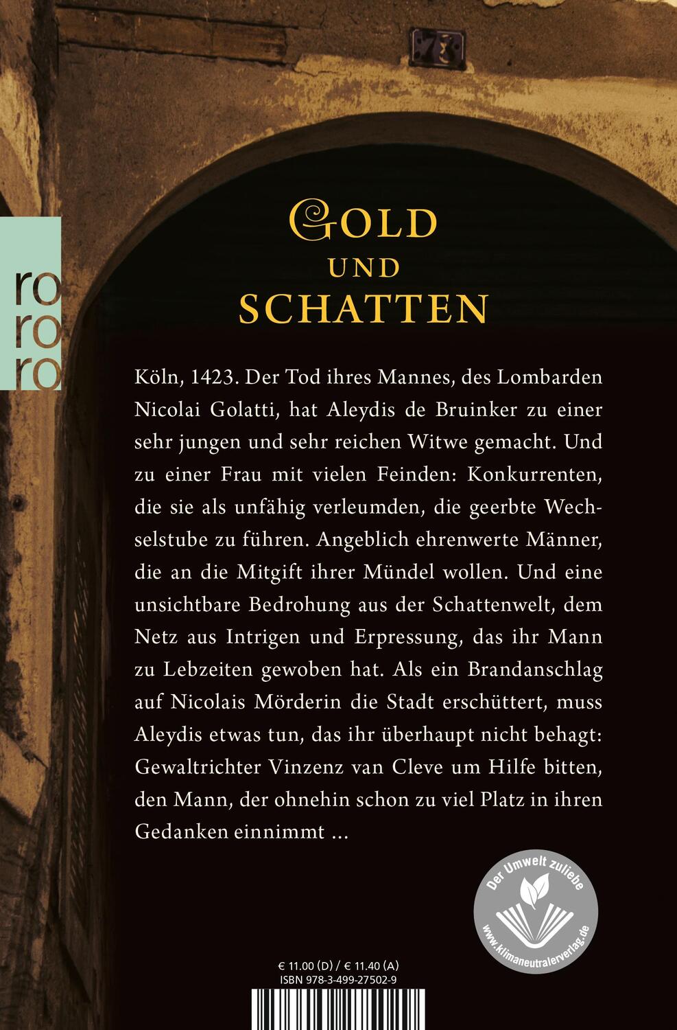 Rückseite: 9783499275029 | Der Ring des Lombarden | Historischer Roman | Petra Schier | Buch