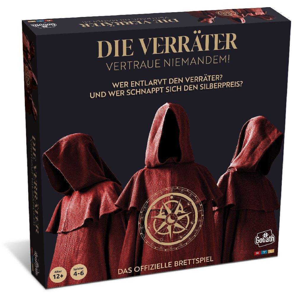 Bild: 8720077301641 | Die Verräter Brettspiel | Spiel | In Karton | 930164 | Deutsch | 2024