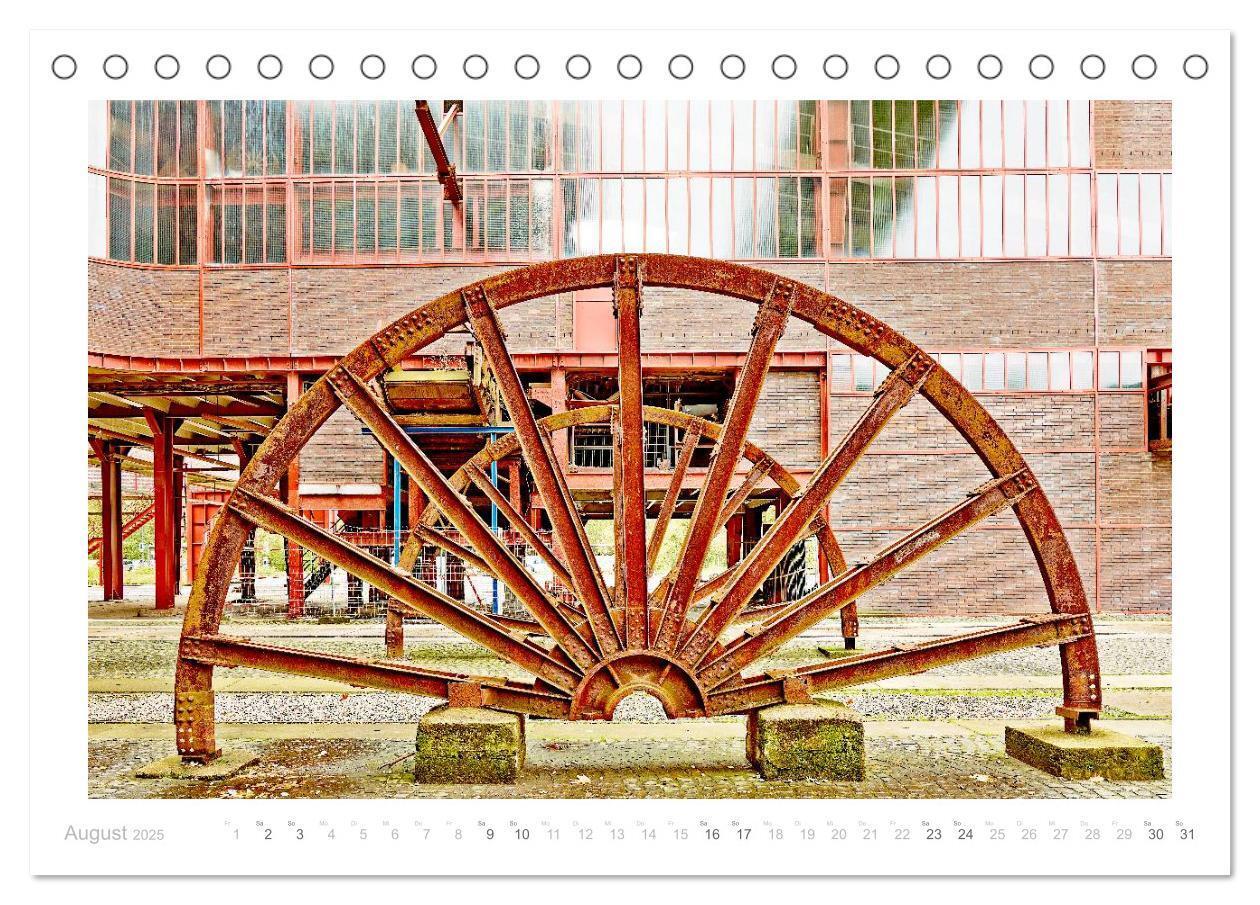 Bild: 9783435757459 | Zeche Zollverein. Weltkulturerbe. (Tischkalender 2025 DIN A5 quer),...