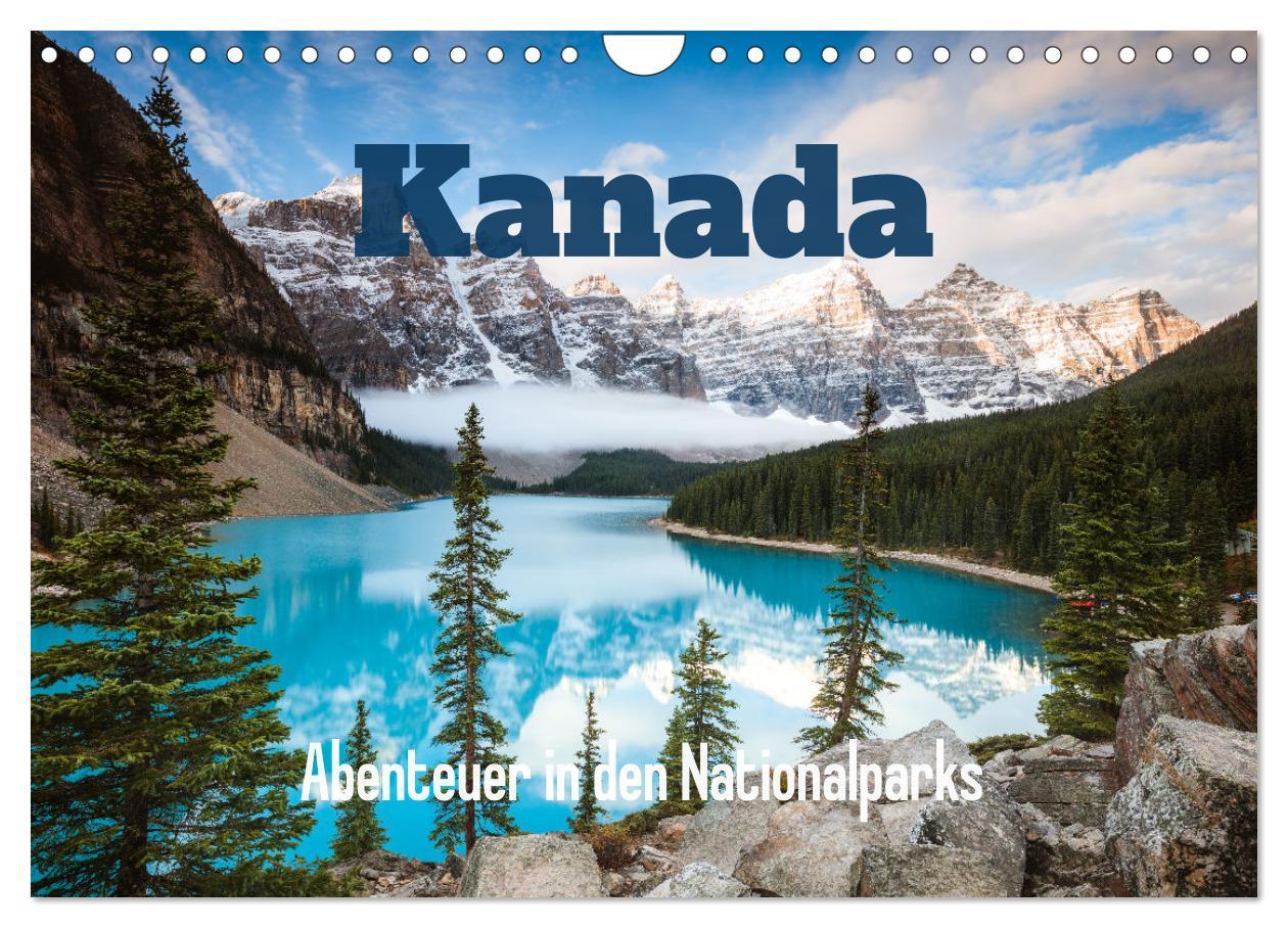 Cover: 9783435039159 | Kanada - Abenteuer in den Nationalparks (Wandkalender 2025 DIN A4...