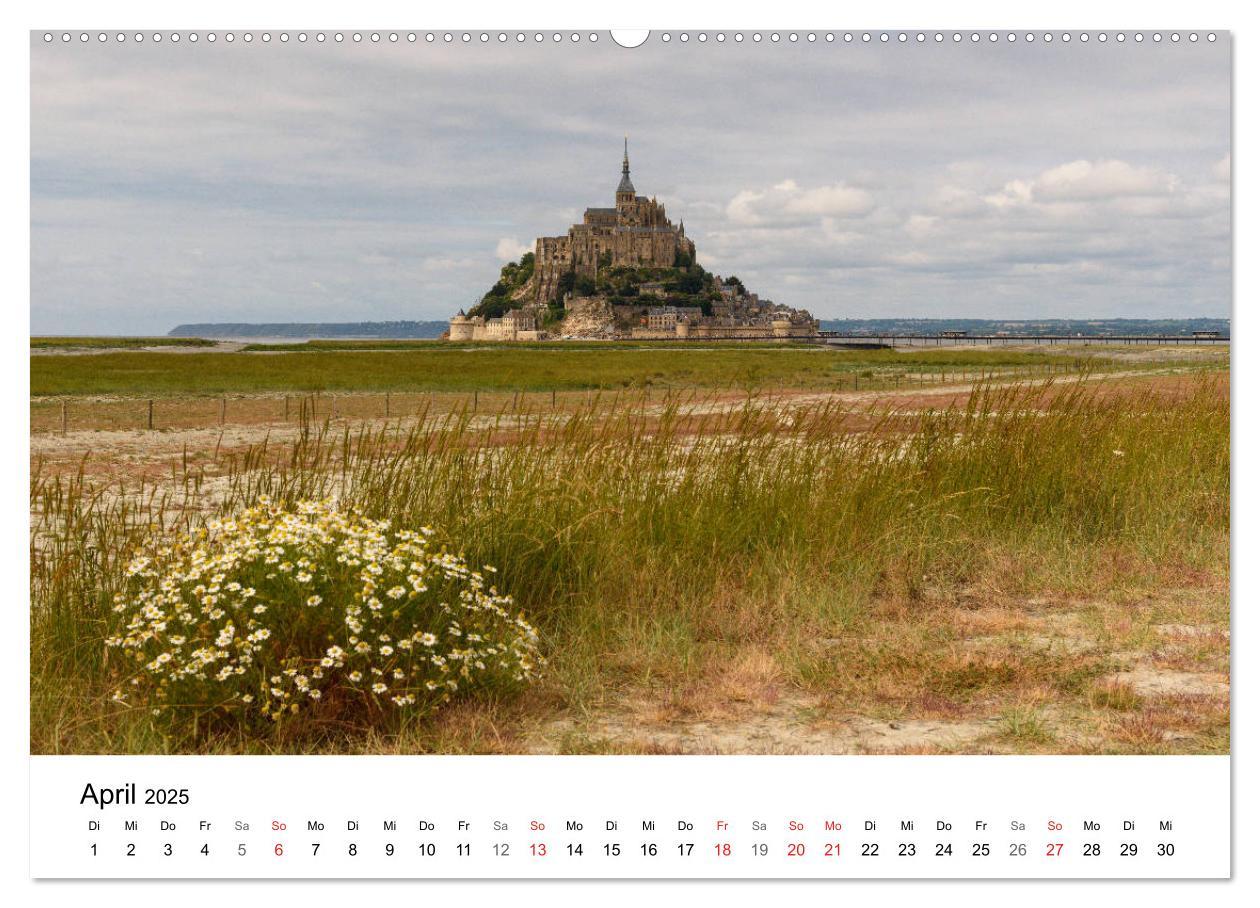 Bild: 9783435417346 | Küsten der Normandie und der Bretagne (Wandkalender 2025 DIN A2...