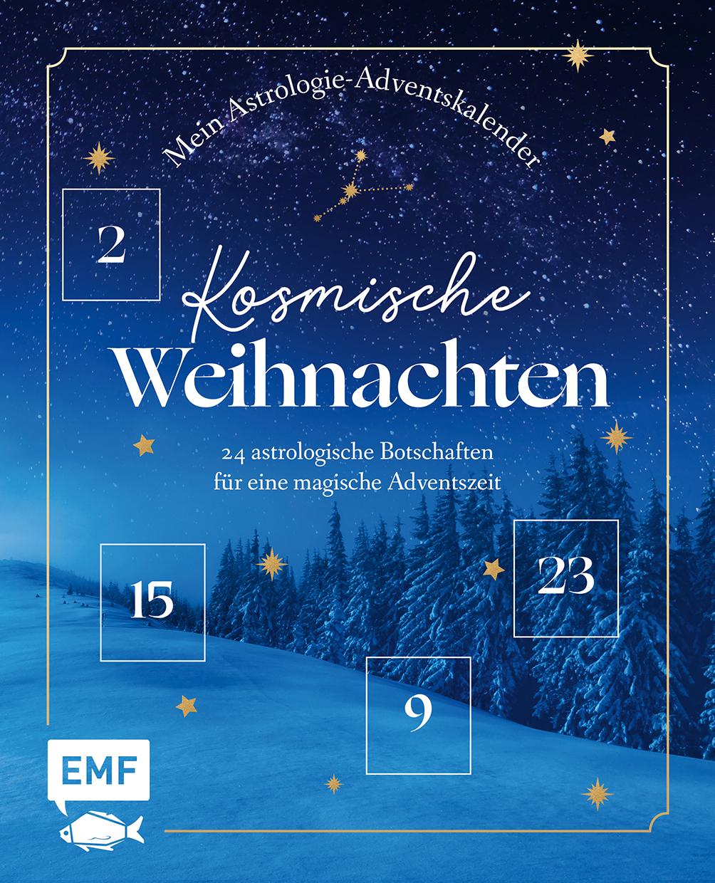 Cover: 9783745922400 | Mein Astrologie-Adventskalender-Buch: Kosmische Weihnachten | Buch