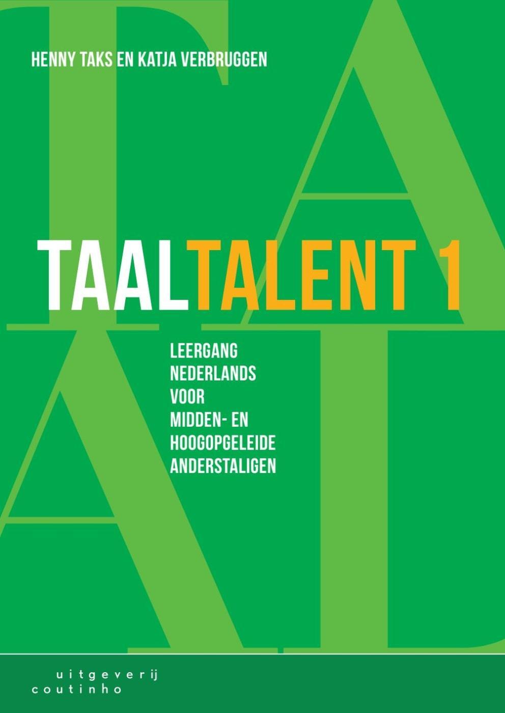 Cover: 9783125289154 | Taaltalent 1 (A1). Kursbuch + Online-Material | Taks | Taschenbuch