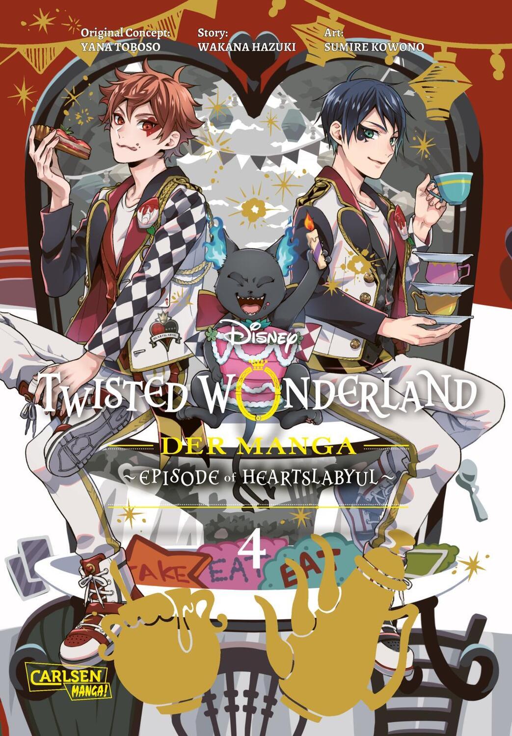 Cover: 9783551800879 | Twisted Wonderland: Der Manga 4 | Yana Toboso (u. a.) | Buch | 194 S.