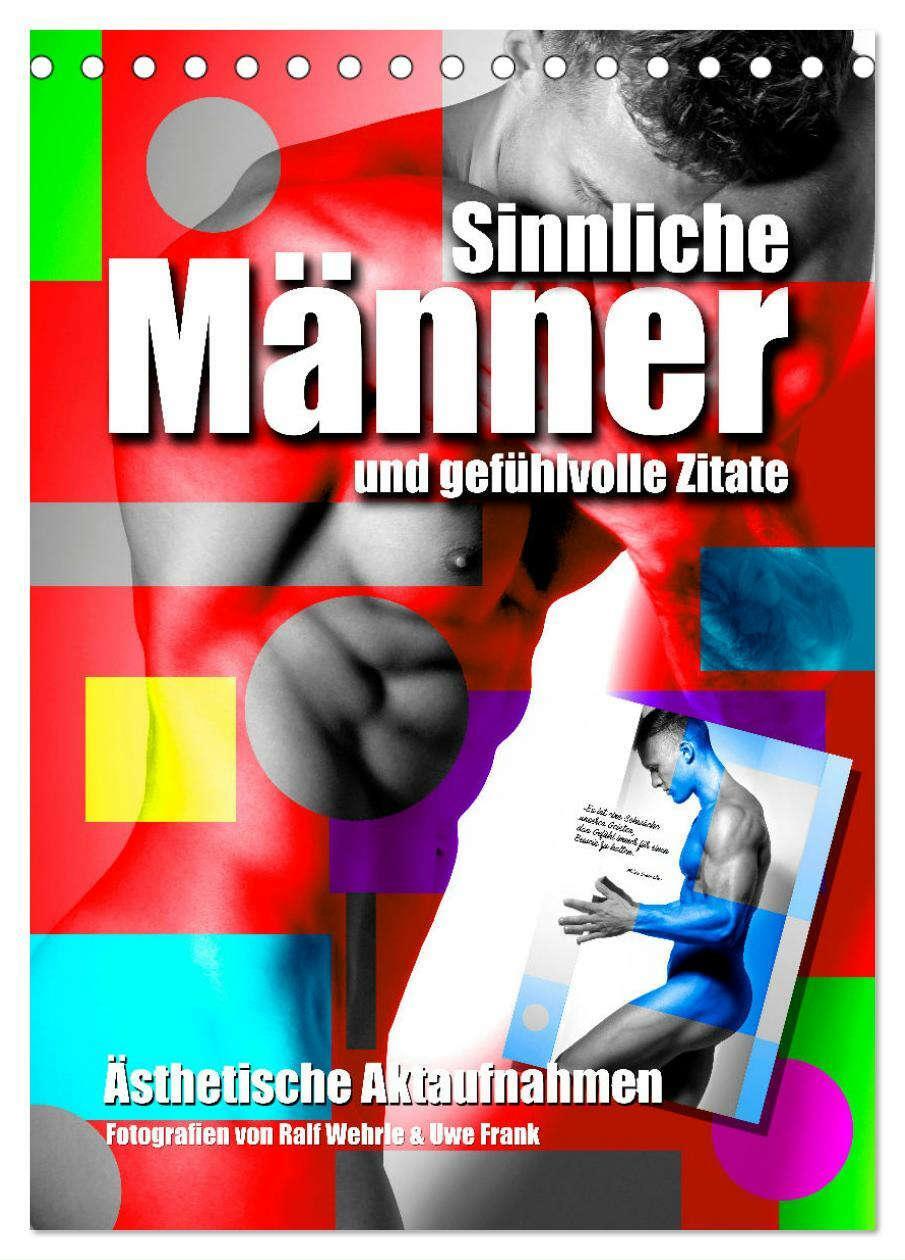 Cover: 9783435928859 | Männer und gefühlvolle Zitate (Tischkalender 2025 DIN A5 hoch),...