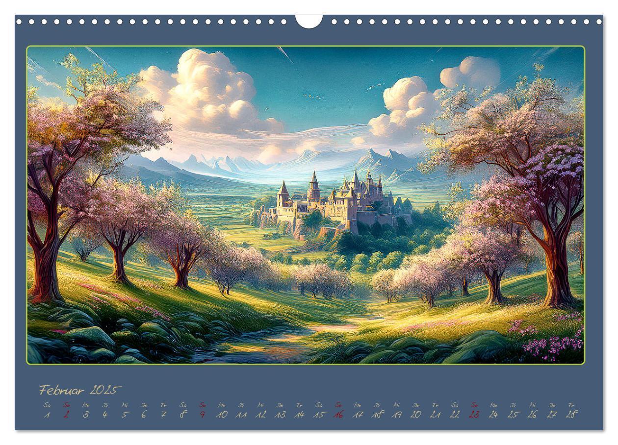 Bild: 9783457168981 | Landschaft romantisch gesehen (Wandkalender 2025 DIN A3 quer),...