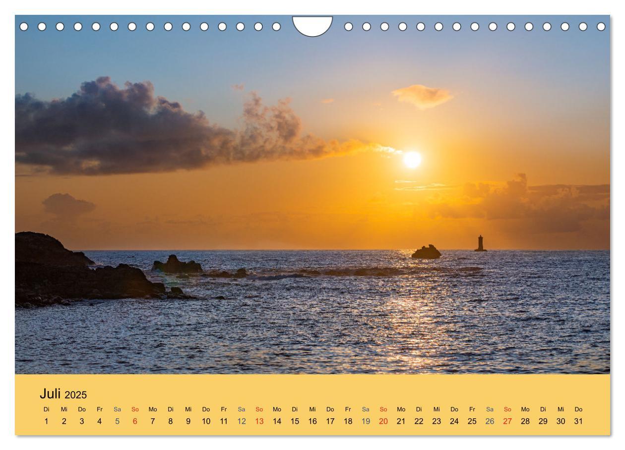 Bild: 9783435748679 | Sonnenuntergänge an der Atlantikküste (Wandkalender 2025 DIN A4...