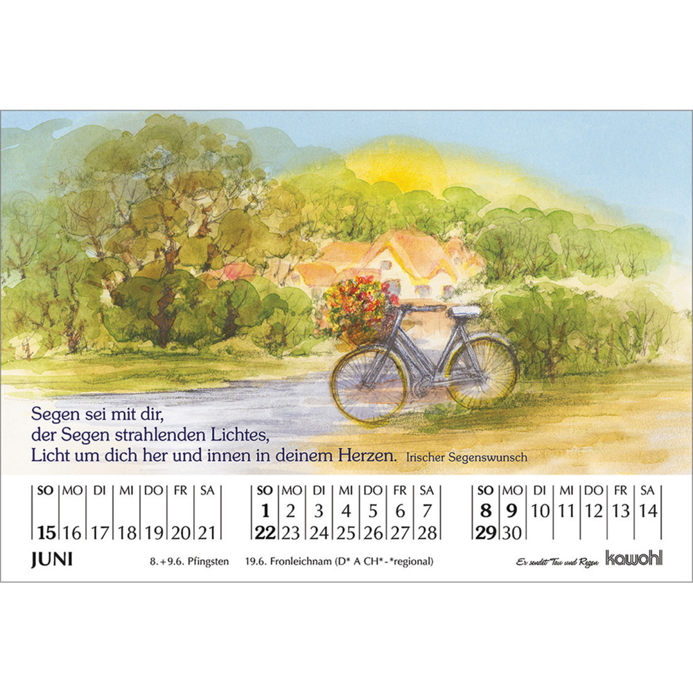 Bild: 9783754893050 | Er sendet Tau und Regen 2025 | Michal Podolsky | Kalender | 14 S.