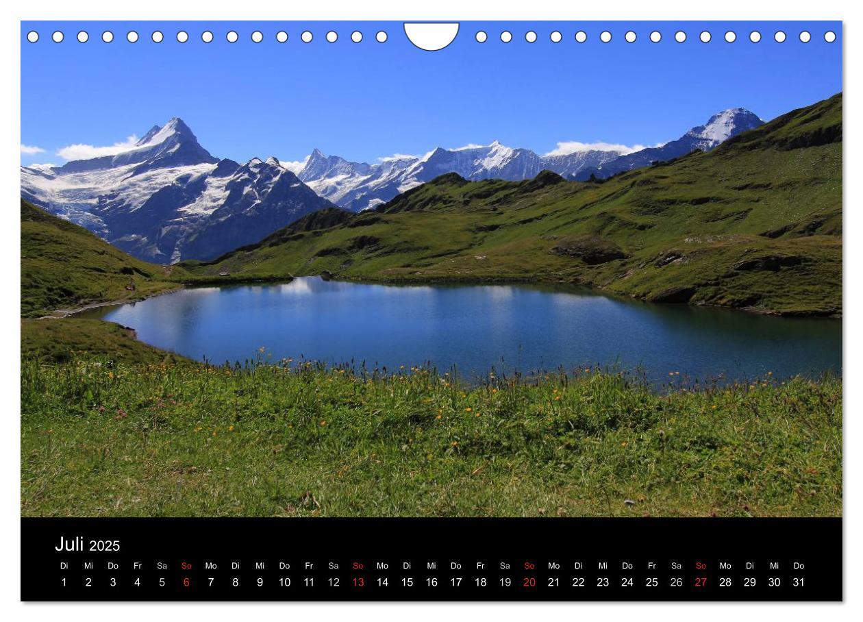 Bild: 9783435771059 | Berner Oberland (Wandkalender 2025 DIN A4 quer), CALVENDO...