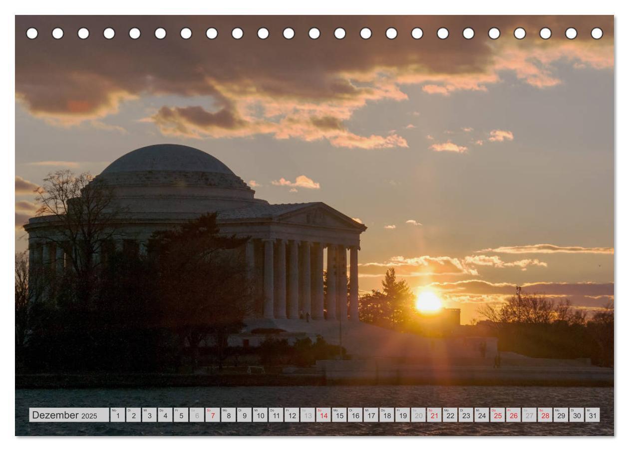 Bild: 9783435718764 | Washington D.C. (Tischkalender 2025 DIN A5 quer), CALVENDO...