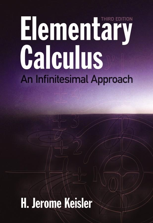 Cover: 9780486484525 | ELEM CALCULUS 3/E | H. Jerome Keisler | Taschenbuch | Englisch | 2012