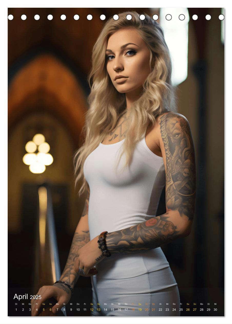 Bild: 9783435852338 | Tattoo Schönheiten - zwölf Monate, zwölf Frauen und jede Menge...