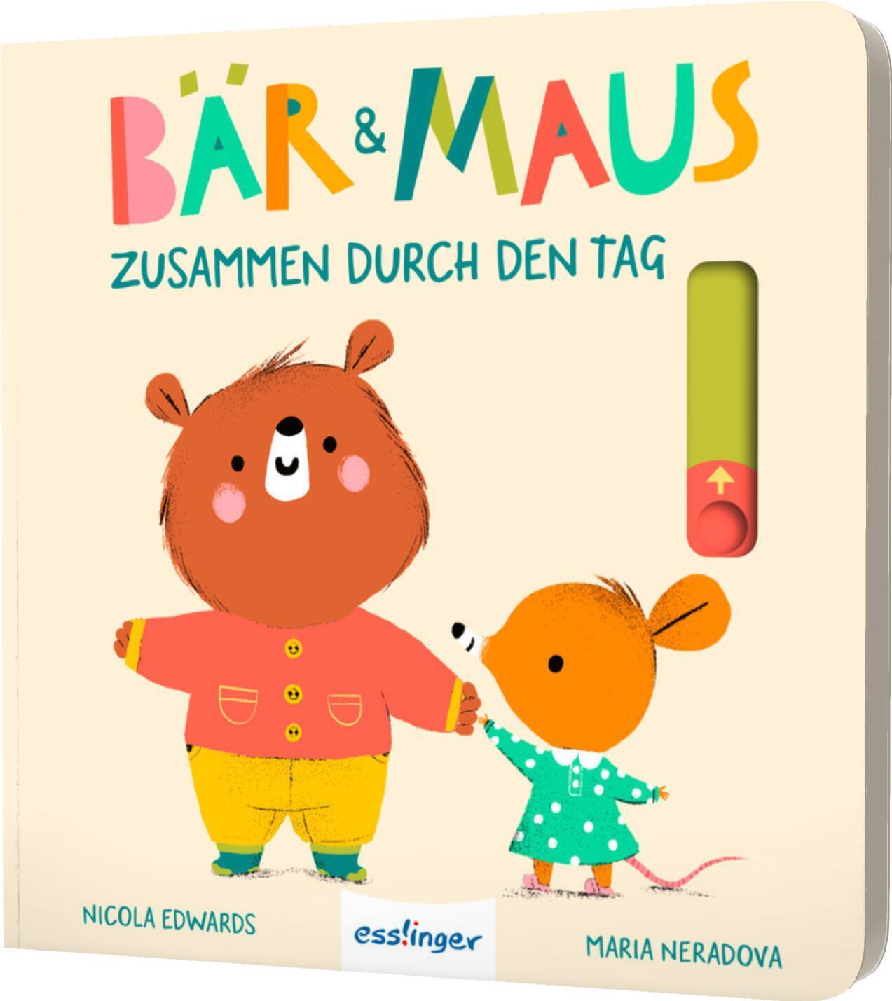 Cover: 9783480239177 | Bär &amp; Maus - Zusammen durch den Tag | Nicola Edwards | Buch | 14 S.