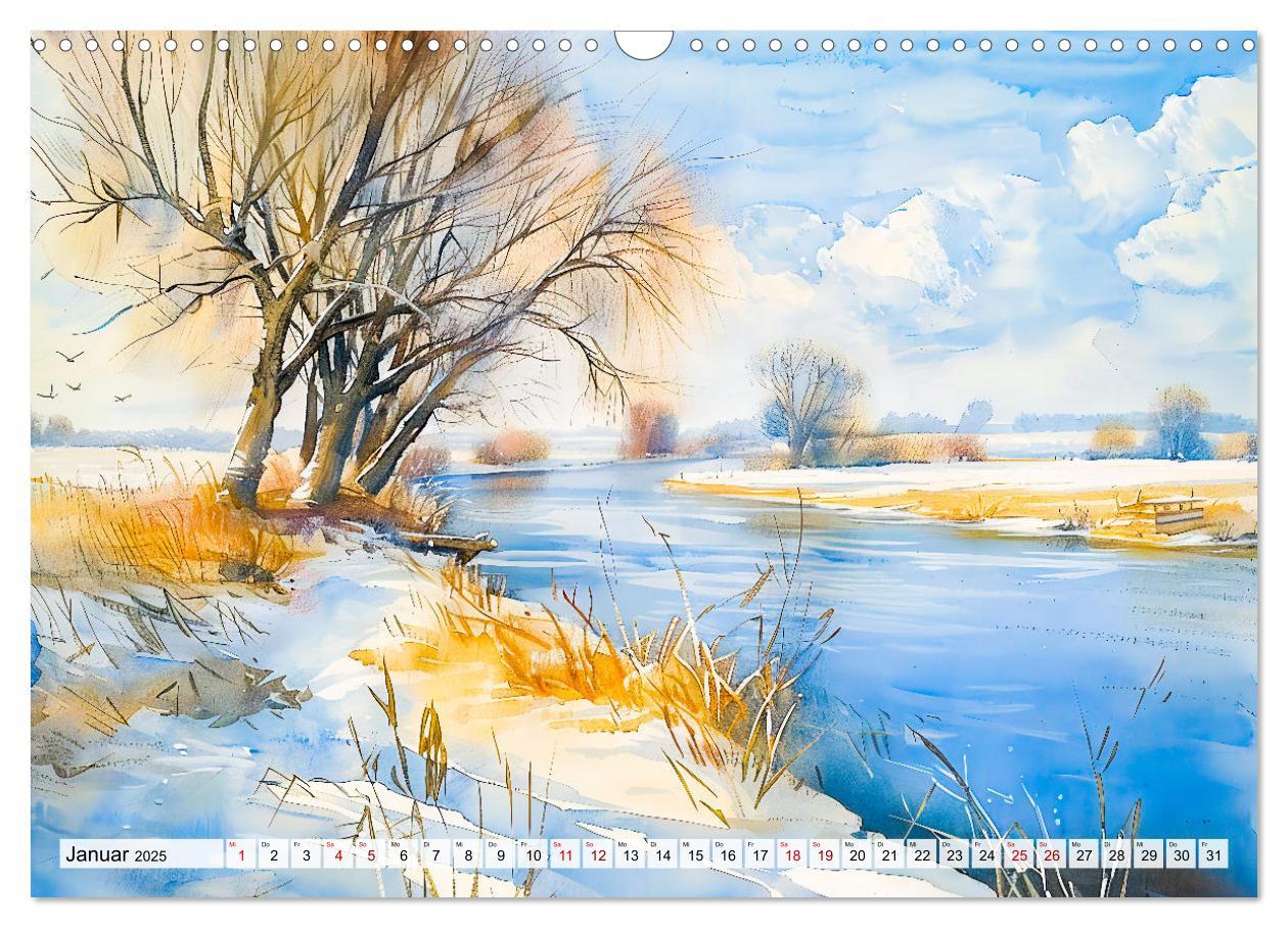 Bild: 9783457141243 | Havelland Flair - Immer in Flussnähe (Wandkalender 2025 DIN A3...