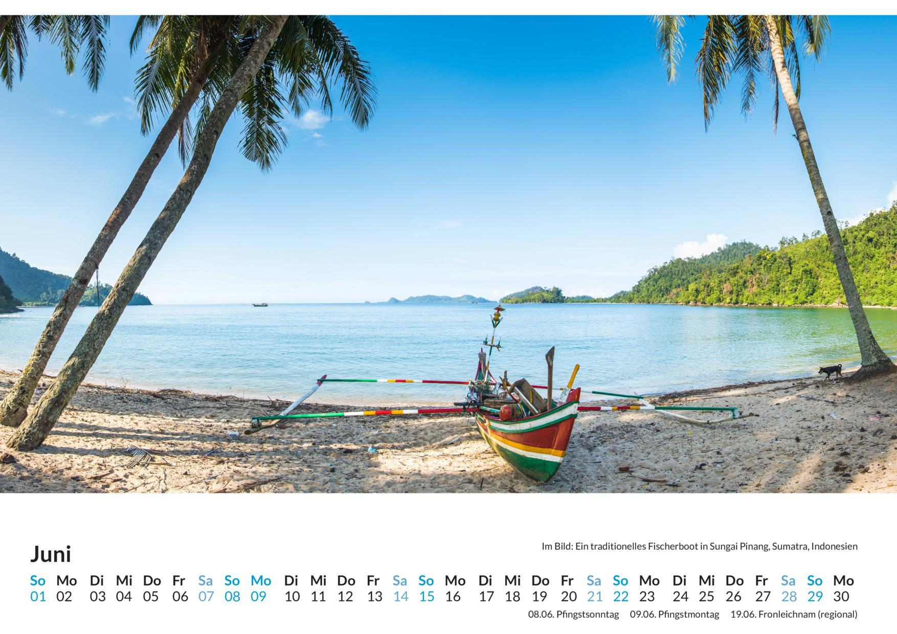 Bild: 9783759123565 | Sumatra - (Wandkalender 2025, Kalender DIN A4 quer, Monatskalender...