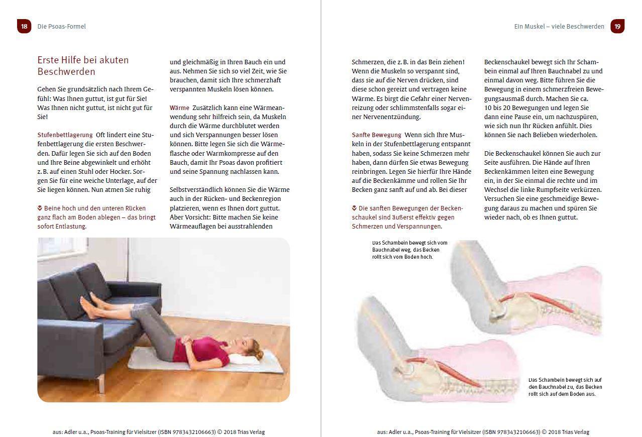 Bild: 9783432118512 | Psoas-Training für Vielsitzer | Kristin Adler (u. a.) | Taschenbuch