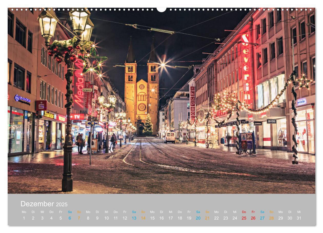 Bild: 9783435224746 | Würzburg - Stadt der Kirchen (Wandkalender 2025 DIN A2 quer),...