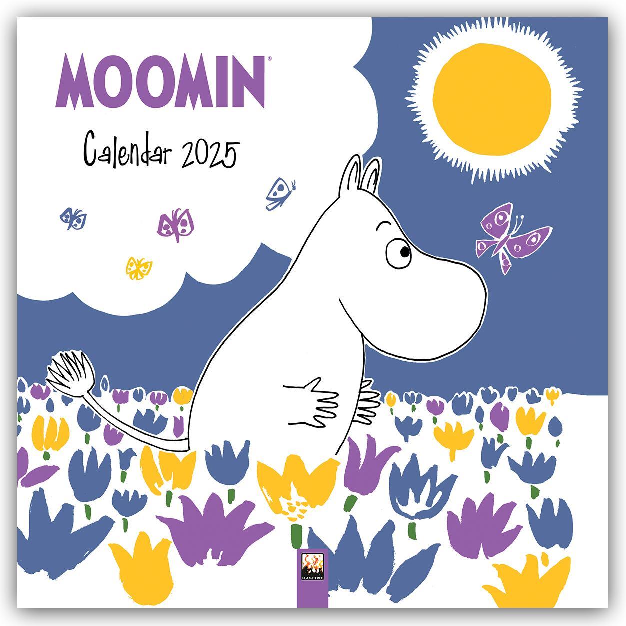 Cover: 9781835620007 | Moomin - Mumins 2025 | Tree Flame | Kalender | Browntrout Wandkalender