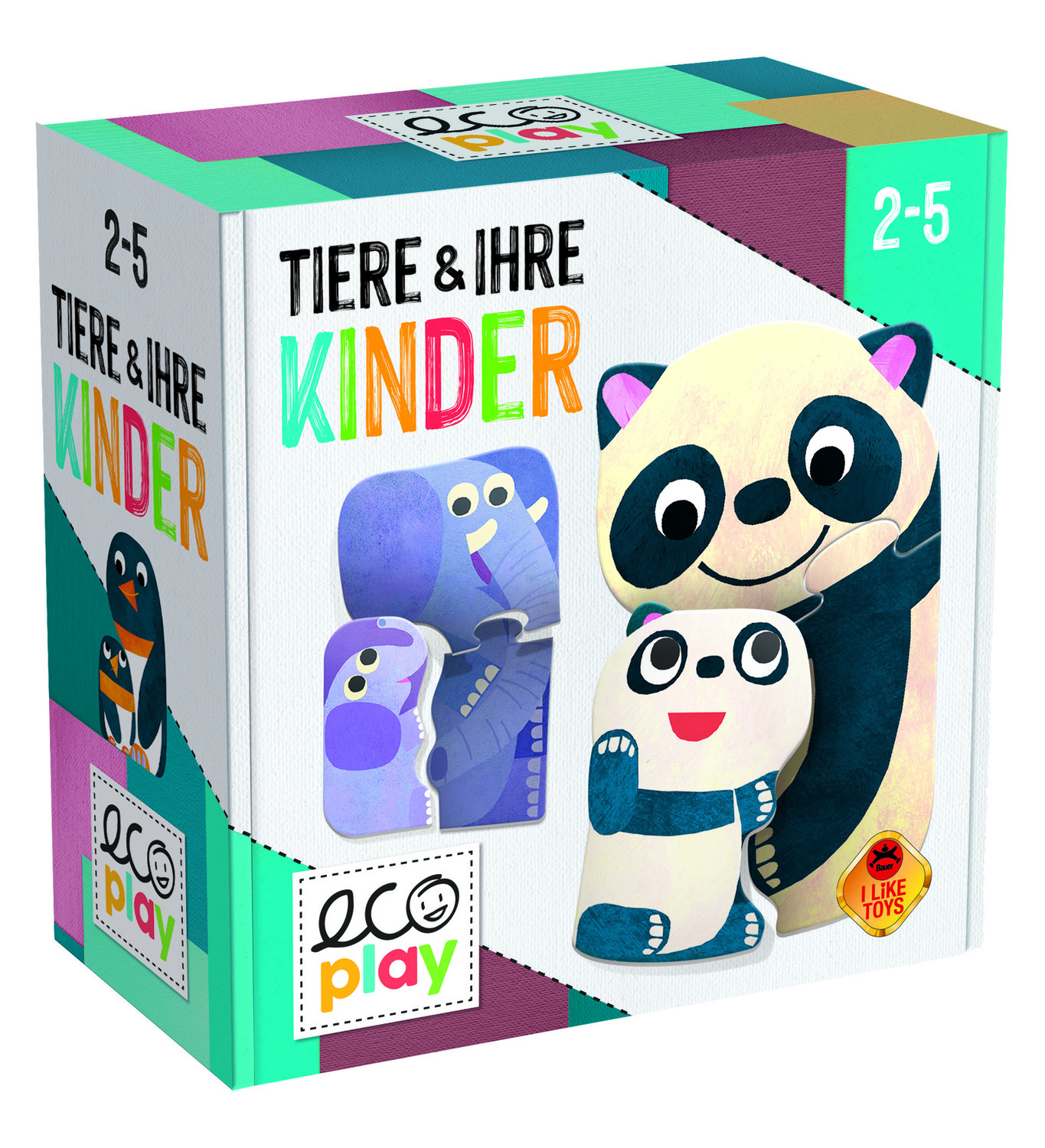 Cover: 8057592352569 | eco play - Tiere &amp; ihre Kinder | 2022 | Headu | EAN 8057592352569