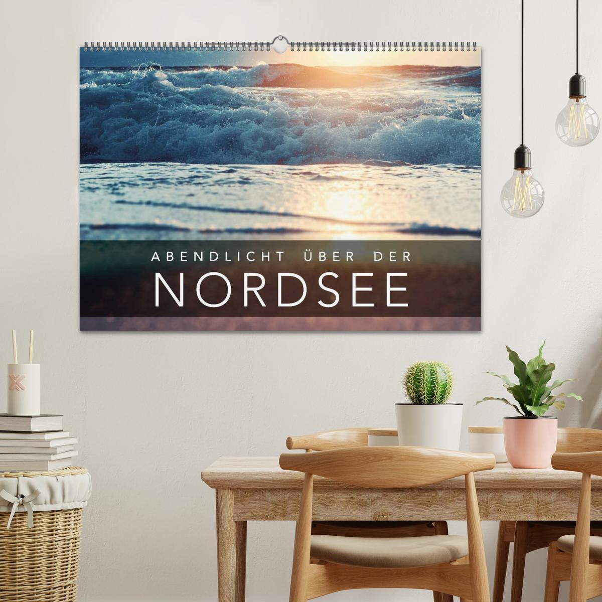 Bild: 9783435489039 | Abendlicht über der Nordsee (Wandkalender 2025 DIN A2 quer),...