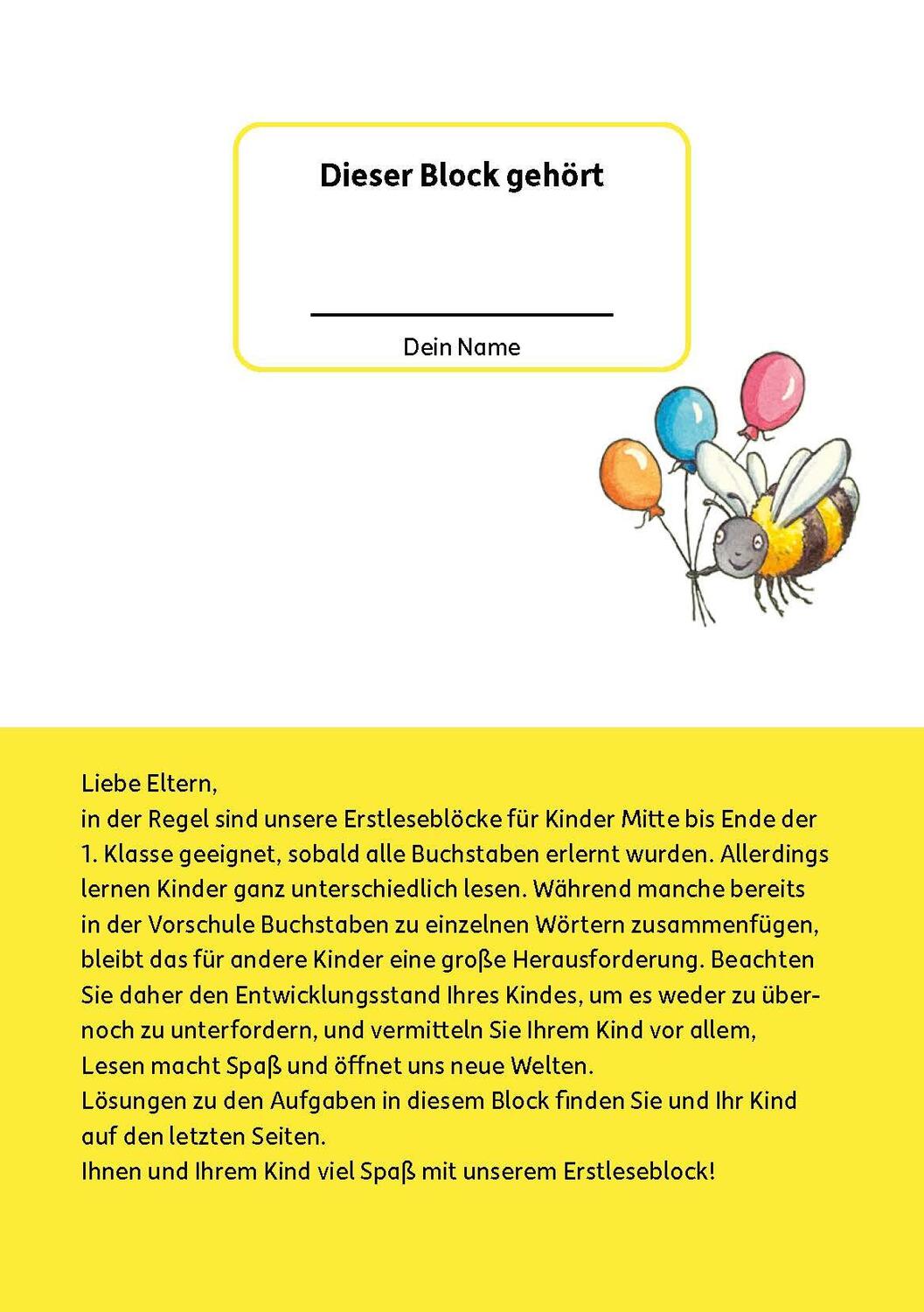 Bild: 9783881005036 | Lesen lernen 1. Klasse für Jungen und Mädchen - Tiergeschichten | Buch